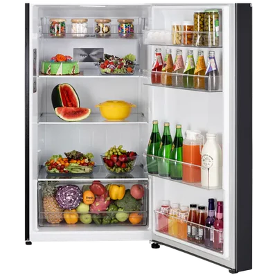 LG 466 Litres 2 Star Frost Free Double Door Smart Wifi Enabled Refrigerator with Multi Air Flow (GL-T492MESY, Ebony Sheen)