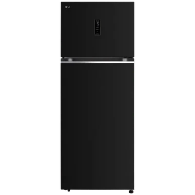 LG 466 Litres 2 Star Frost Free Double Door Smart Wifi Enabled Refrigerator with Multi Air Flow (GL-T492MESY, Ebony Sheen)