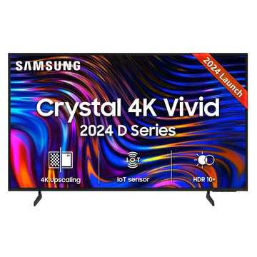 Samsung 108 cm (43 inches) 4K Ultra HD Smart LED TV UA43DUE70BKLXL (Black)