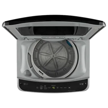LG 7.5 kg 5 Star Inverter Fully Automatic Top Load Washing Machine (T75VBSF1Z, Smart Inverter Motor, Middle Free Silver)