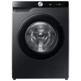 SAMSUNG 9 kg 5 Star Wi-Fi Inverter Fully Automatic Front Load Washing Machine (WW90DG6U24ABTL, Bubble Technology, Black)