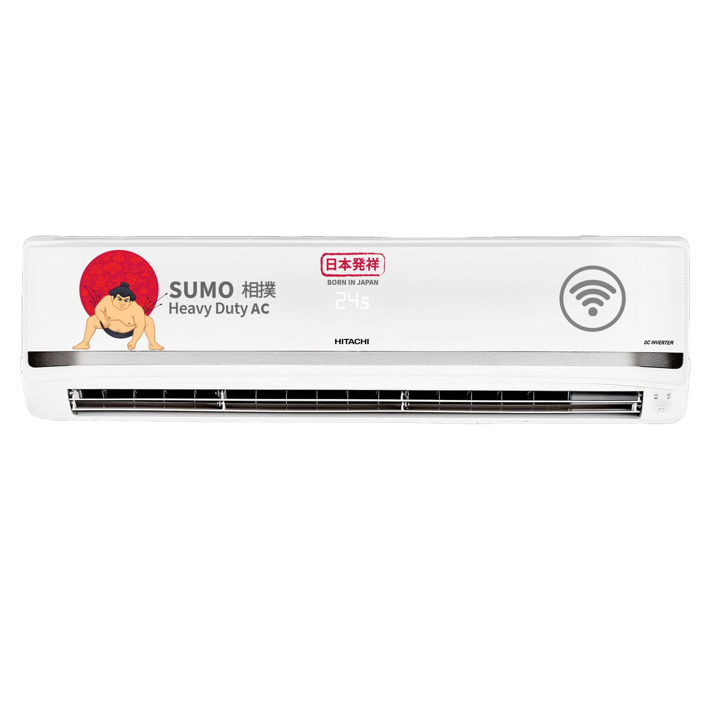 Hitachi 1.5 Ton Class 5 Star, Heavy Duty, Wifi-enabled, Inverter Split AC (RASY518PCAISL2)