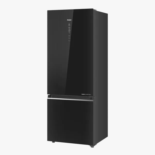 Haier 355 Litres 3 Star Frost Free Double Door Bottom Mount Convertible Refrigerator with Triple Inverter Technology (HRB-4053PKG-P