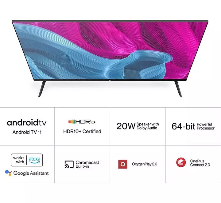 ONEPLUS 32HD2A01 (32INCH) (BLACK) Y SERIES 32 Y1S EDGE SMART LED