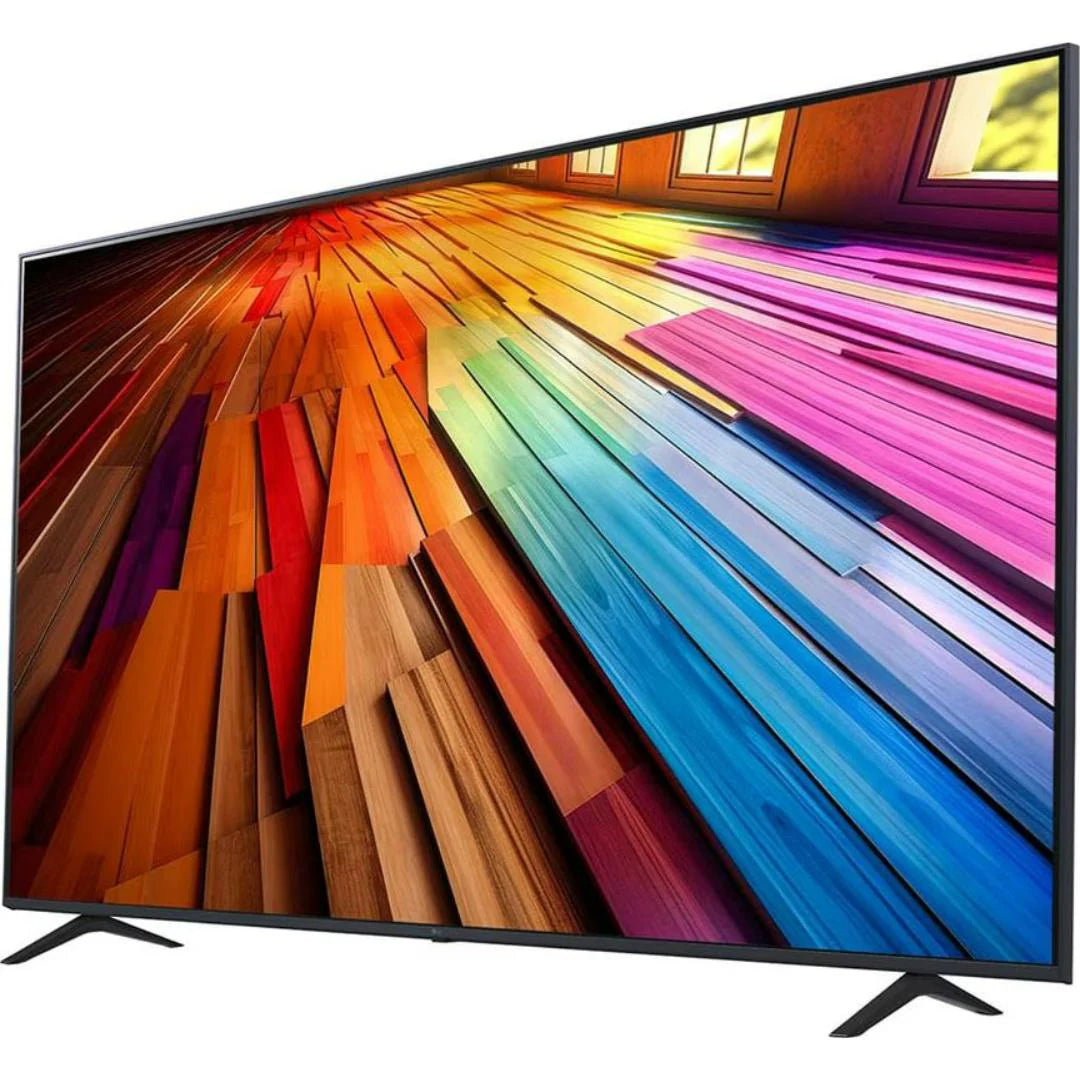 LG 70 inches 177.8 4K Ultra HD ThinQ AI 4K Upscaling α5 AI Processor 4K Gen7 WebOS with Filmmaker Mode Smart LED TV (  Centimeter (70) 70UT80406LA.ATR 2024 Edition, Black)