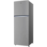 Haier 240L Frost Free Double Door Refrigerator Flat Door Moon Silver 2 Star HRF-2902IEMS-P