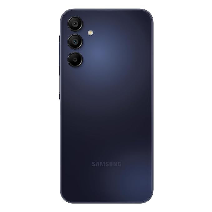 Samsung Galaxy A15 5G (Blue Black, 8GB, 256GB Storage) | 50 MP Main Camera | Android 14 with One UI 6.0 | 16GB Expandable RAM | MediaTek Dimensity 6100+ | 5000 mAh Battery