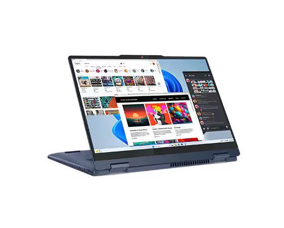 Lenovo  IdeaPad 5i 2-in-1 13th Gen, 35.56cms - Intel i5 | 16 GB/512 GB SSD | 13th Generation Intel® Core™ i5-13420H Processor | Windows 11 Home Single Language 64 | Luna Grey | 83KX0015IN