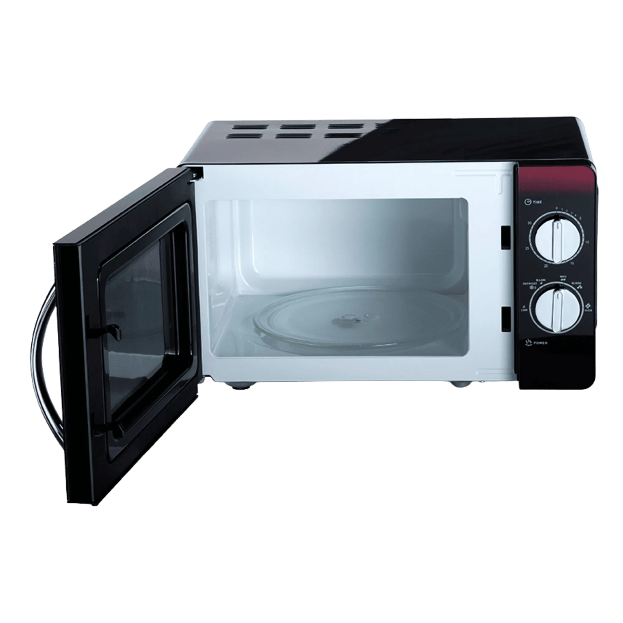 Haier 20L Solo Microwave Oven HIL2002MFPH (Black) – Compact, Even Heating, Easy Control