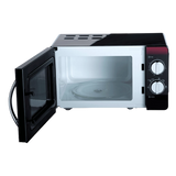 Haier 20L Solo Microwave Oven HIL2002MFPH (Black) – Compact, Even Heating, Easy Control