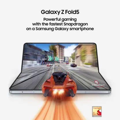 Samsung Galaxy Z Fold5 - Cream, 256GB/12GB RAM, epitome of Android tech.