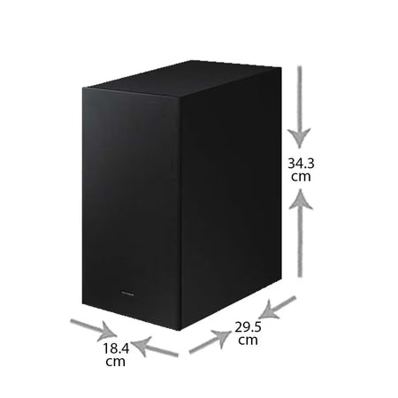 Samsung 300W 2.1 Channel Bluetooth Soundbar HW-B450/XL with Wireless Subwoofer | Deep Bass Home Theatre System