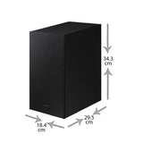 Samsung 300W 2.1 Channel Bluetooth Soundbar HW-B450/XL with Wireless Subwoofer | Deep Bass Home Theatre System
