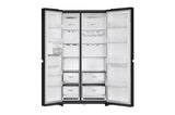 LG 650L 3 Star Side-by-Side Convertible Refrigerator with Multi-Air Flow & Smart Diagnosis™, Ultra Glam Black (GL-B257DUB3)