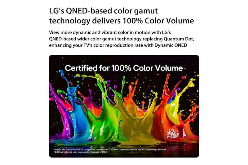 LG QNED82BX 139 cm (55 Inch) QNED evo AI Mini LED 4K Ultra HD Smart TV | α8 AI Processor 4K | HDR10 Pro | webOS 26 | 2026 Edition