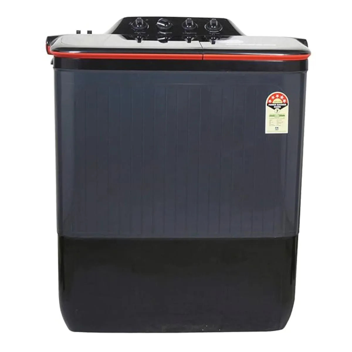 Lloyd GLWMS75ARGEL 7.5 Kg Semi-Automatic Top Load Washing Machine | Separate Spin Dryer, Grey
