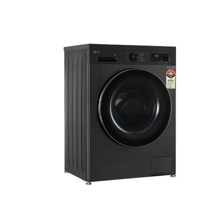 LG 9 kg Front Load, Inverter Direct Drive, 6 Motion DD, WiFi Enabled, Steam, Platinum Black, 5 Star (FHB1209Z4B)