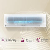 Godrej 2 Ton 3 Star, 5 Years Comprehensive Warranty, AI Powered, 5-In-1 Convertible Cooling, Self Clean Inverter Split AC (Copper, Heavy Duty Cooling At 52 °C, SIC 24ITC3 WZR/WZS, White)