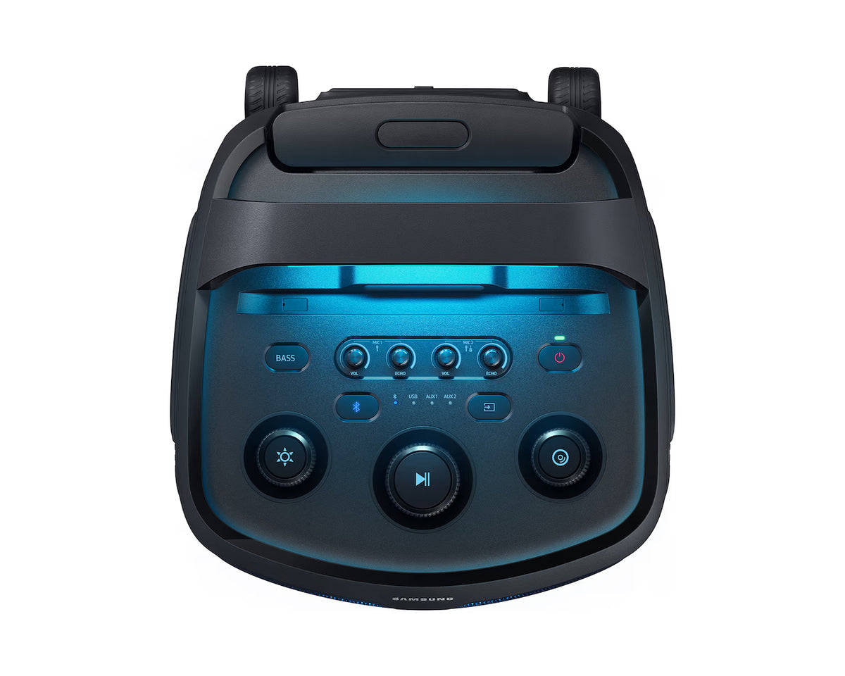 Samsung MX-ST50F Sound Tower | Bluetooth, Party Lighting, Karaoke Mic Input, Black