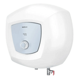 HAVELLS Greta Prime 25 Litre 5 Star Vertical Storage Geyser with Whirlflow Technology (White & Blue)