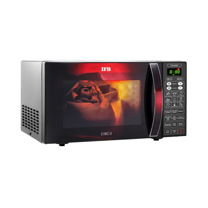 Upgrade with IFB 23BC4 Convection Microwave - Best for 23 L black homes.