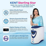 KENT Sterling Star RO Water Purifier | 4 Years Free Service | ISI Marked | Multiple Purification Process | RO + UV + UF + TDS Control | 6L Tank