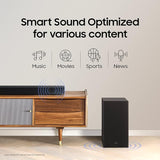 Samsung 150W Dolby Digital 2.1 Channel Bluetooth Soundbar HW-T42E/XL (Black) with Powerful Bass | Cinematic Home Audio Experience