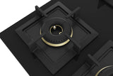Bosch PNH6B6F20I 6-Burner Built-In Gas Hob: Toughened Glass Top, Flame Failure Device