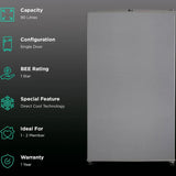 LG 90 Litres 1 Star Direct Cool Single Door Refrigerator (GL‑M131RDSB)