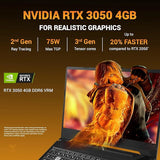 ASUS TUF A15 FA506NCQ Gaming Laptop (2026) | Ryzen 7 170, RTX 3050 4GB, 16GB RAM, 512GB SSD, 15.6” FHD Display, Win 11 + Office