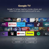 TCL 43 Inch (108 cm) 4K Ultra HD Smart LED Google TV 43P6L, HDR10, Dolby Audio, Chromecast Built-in, Google Assistant