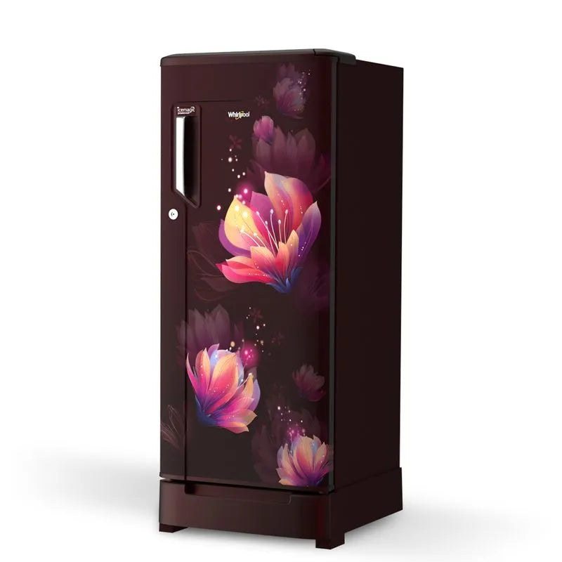 Whirlpool 184L IceMagic PowerCool Single Door Refrigerator with Base Drawer – 2 Star (Belita-Y, 73598)