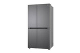 LG GL-B257JDS3 Side-by-Side Refrigerator (650L, Smart Inverter Compressor, Frost Free, Convertible, Multi Air Flow Cooling, Smart Diagnosis, Dazzle Steel Finish, Door Alarm)