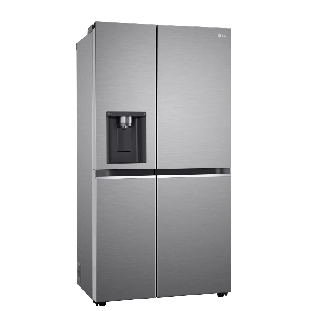 LG 630 L 3 Star Frost Free Side by Side Refrigerator, Shiny Steel, L257CPZ3