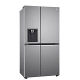 LG 630 L 3 Star Frost Free Side by Side Refrigerator, Shiny Steel, L257CPZ3