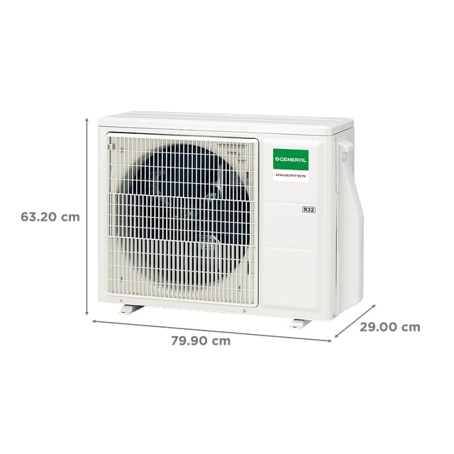 2 Ton 3 Star Inverter Split AC ASGG24CPWA-B (2026 Model) – Heavy Cooling, Copper Condenser, Coanda Airflow, Smart Features, White