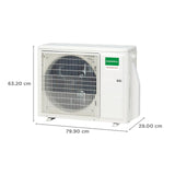 2 Ton 3 Star Inverter Split AC ASGG24CPWA-B (2026 Model) – Heavy Cooling, Copper Condenser, Coanda Airflow, Smart Features, White