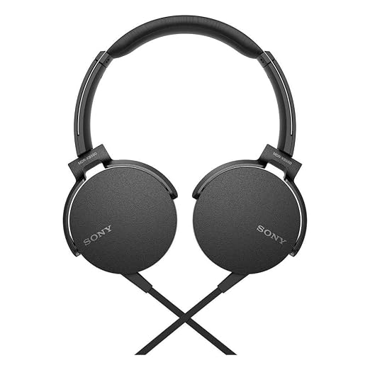 Sony MDR-XB550AP EXTRA BASS Wired Over-Ear Headphone (Black)