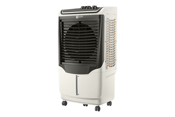 Orient Avante 105 Litres Desert Air Cooler (Honeycomb Pads, CD1051H, White & Dark Grey)