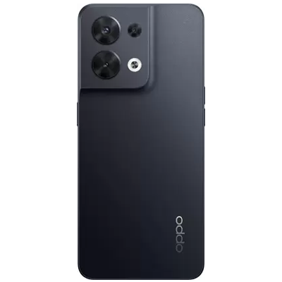 Shimmer Black Elegance: OPPO Reno8 5G, 8GB RAM, 128GB - Redefining Android.