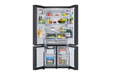 LG 605L French Door Refrigerator | GV-F25FFGHB | Water Dispenser, Auto Ice Maker, Wi-Fi Convertible, Black Mirror Glass, 2 Star