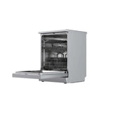 MIDEA 13 Place Settings Freestanding Dishwasher 7 Wash Programs | Extra Dry & Intensive 70° Wash | Delay Timer | Half Load | Adjustable Basket| MIDEA DW MDWPF1301F (SS)