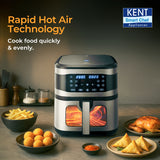 KENT 8 L Digital Air Fryer – Oil-Free Frying with Smart Temperature Control