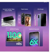 Samsung Galaxy F17 5G 6GB/128GB | Dimensity 6300, Super AMOLED, 6000mAh Battery, Navy Black