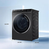 Haier 8 Kg HW80-IM12929CBK Front Load Washing Machine