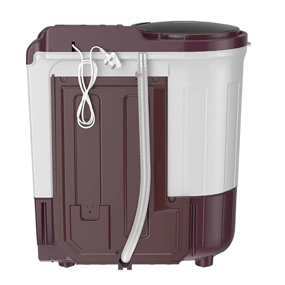 Whirlpool 7 KG 5 Star Semi Automatic Top Load Washing Machine | Super Soak Technology (Ace Super Soak, Wine)