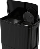 Haier HTW140-196BK 14 Kg Semi-Automatic Top Load Washing Machine | Vortex Pulsator, Oxyi Dry, Black