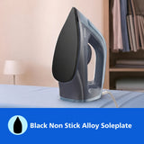 Philips DST0700/00 1000W Dry Iron: Golden Advanced Alloy Soleplate, Lightweight