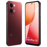 Vivo Y51 Pro 5G (Festive Red, 8GB RAM, 256GB Storage) – Dimensity 7360 Turbo, 7200mAh Battery & 120Hz Display