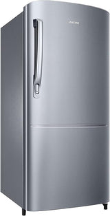 Samsung 183 L, 2 Star, Digital Inverter, Direct-Cool Single Door Refrigerator (RR20C2712S8/NL, Silver, Elegant Inox)